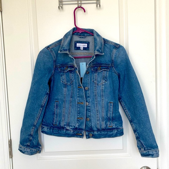 LOFT Jackets & Blazers - NWT Loft Denim Jacket XXSP